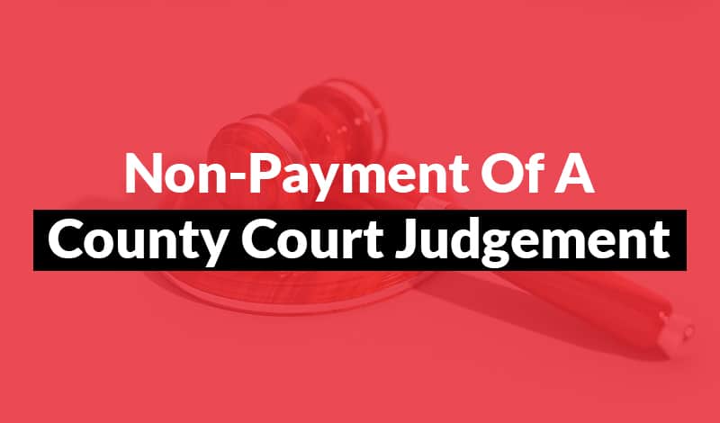 How to collect an unpaid CCJ