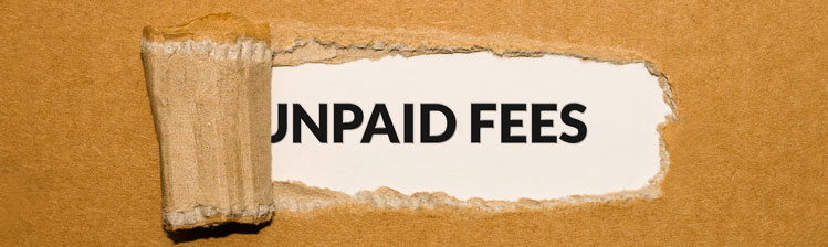 unpaid fees